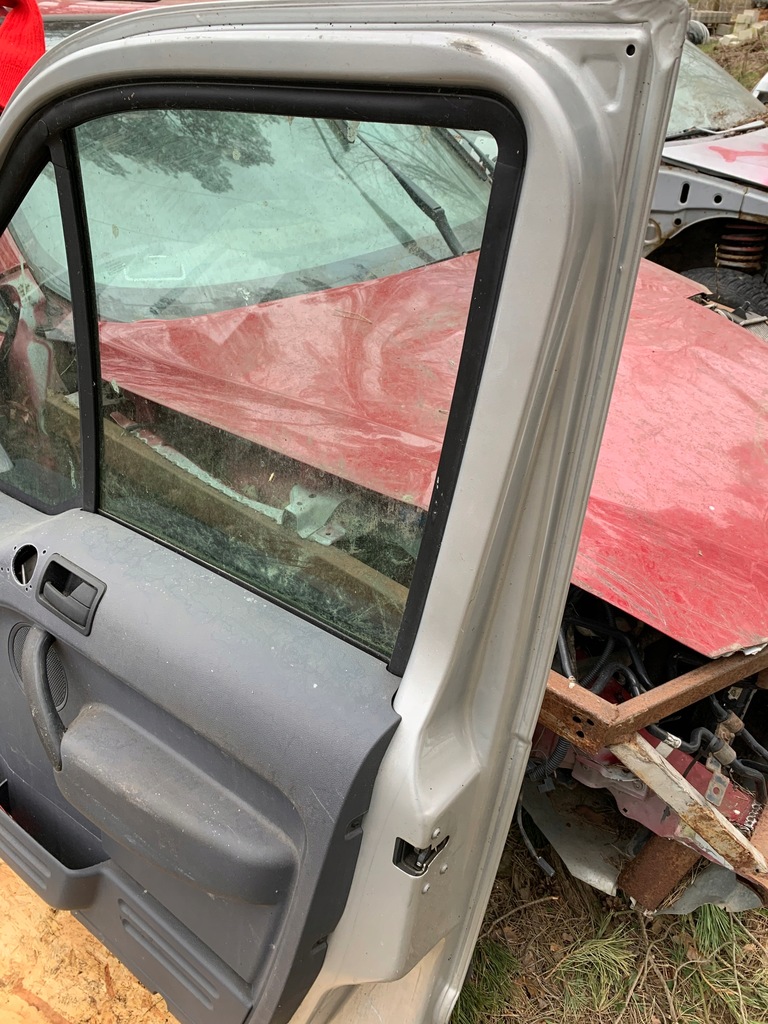 фото №14, Transit connect mk1 двері правий перед скло ручка сріблястий bdb