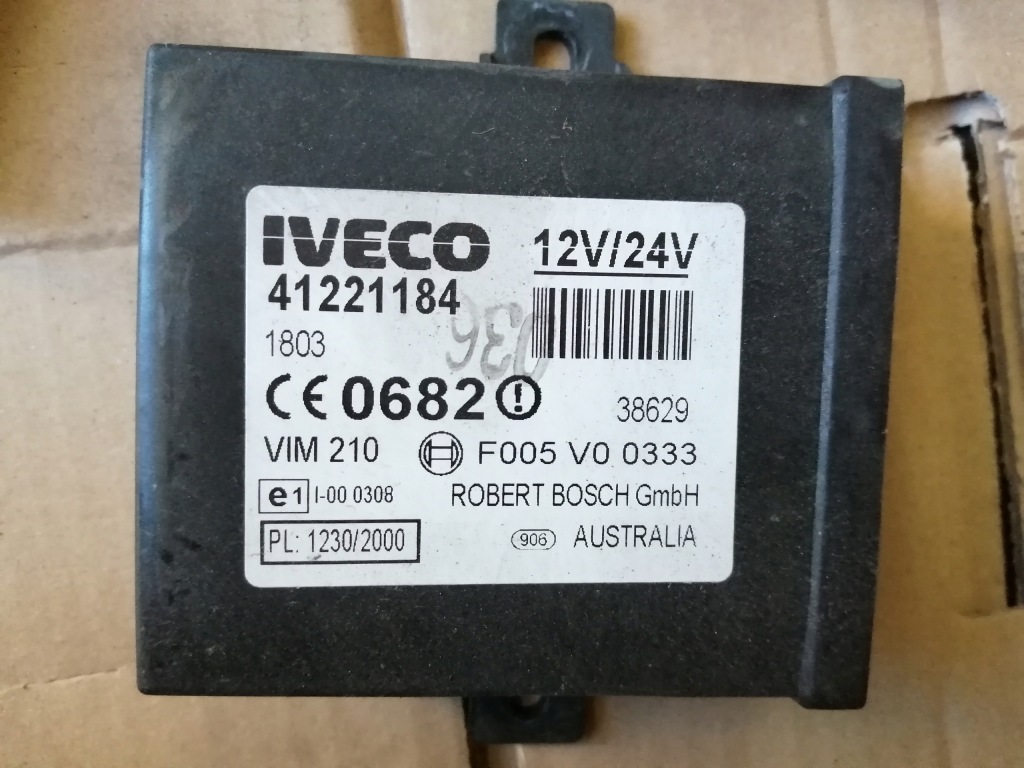 фото №1, Блок керування імобілайзер iveco daily 41221184