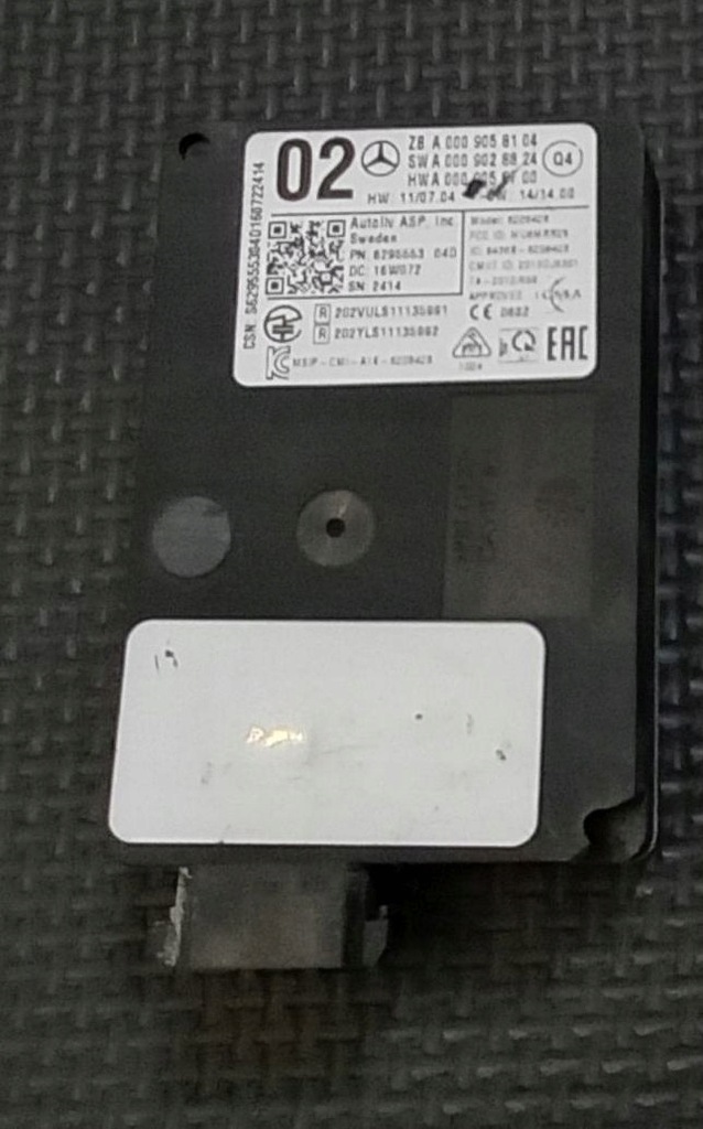 фото №1, Радар датчик acc distronic mercedes w205 a0009058104