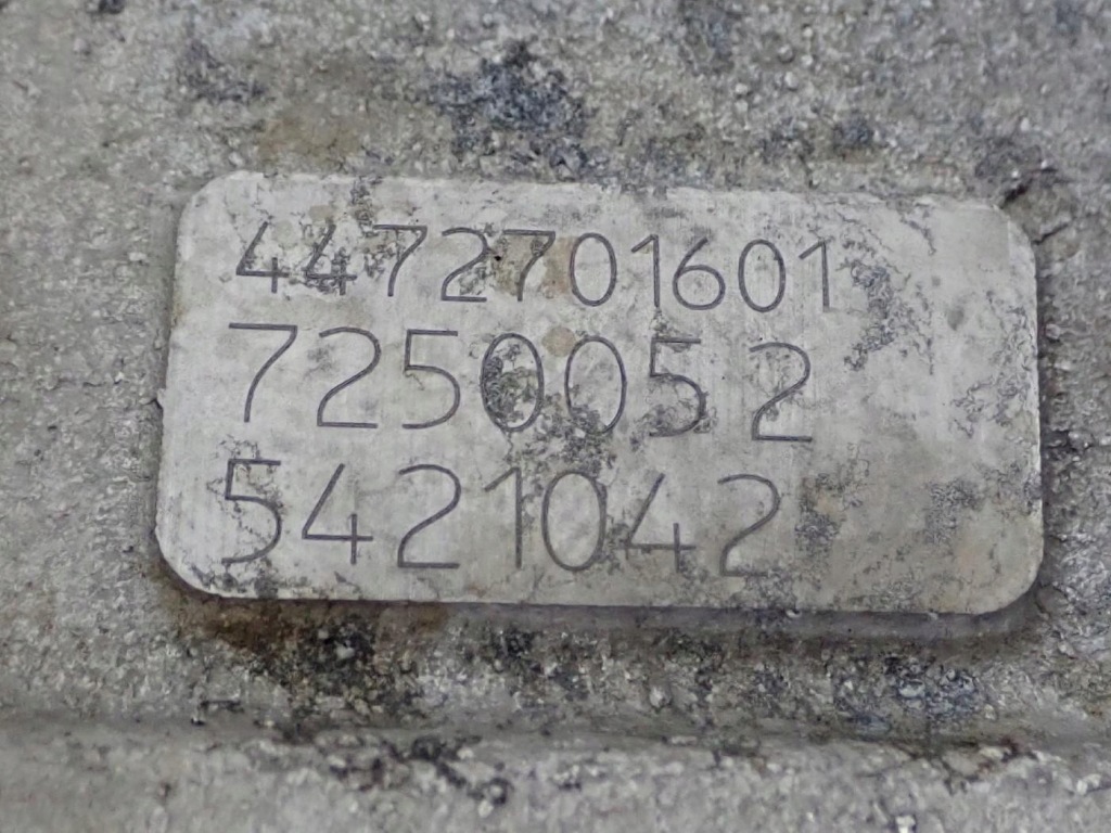 Коробка передач передач автоматична коробка передач 2wd rwd mercedes vito iii w447 2.0 cdi 136km 25r fv Зі Шроту