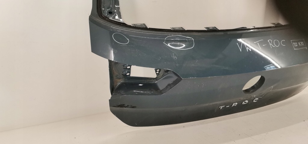 фото №5, Vw troc t-roc 2ga 2017- крышка багажника багажника задняя задняя