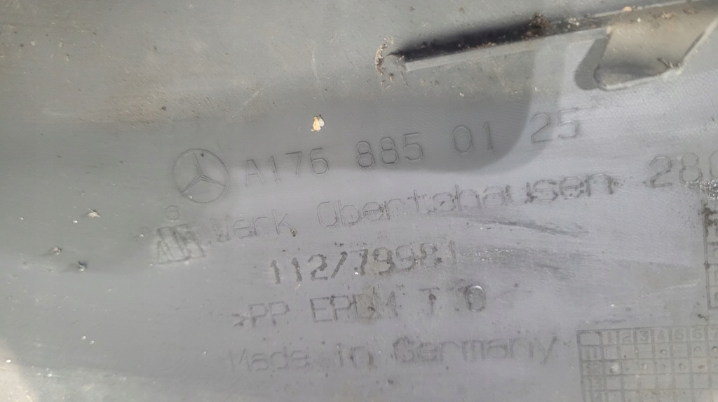 Mercedes a klasa w176 12- бампер задний задний a1768850125 / z94 Цена