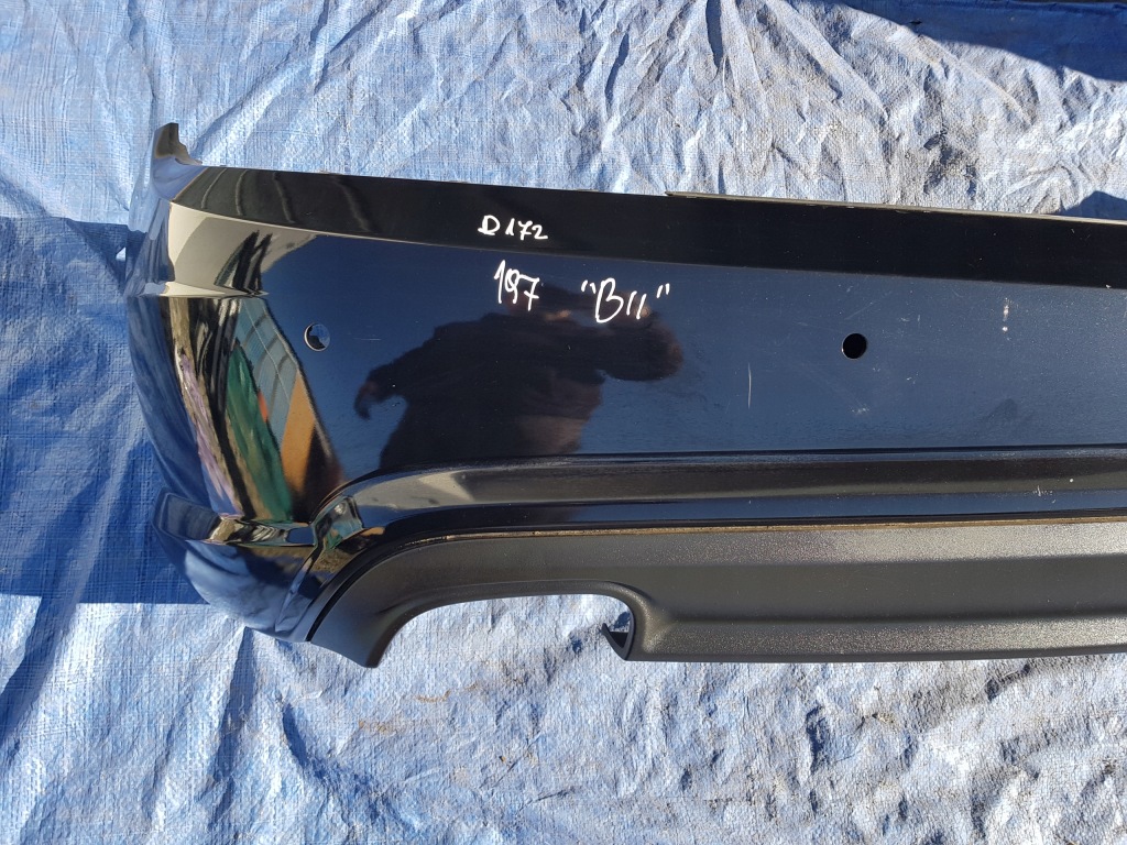 фото №4, Бампер задняя задний mercedes slk r172 amg c197 197