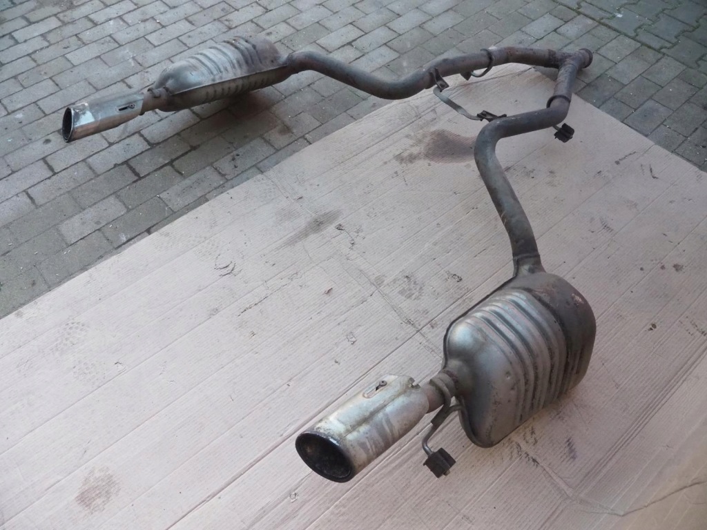 Mercedes w212 универсал 350 3.0 cdi 4-matic труба выхлопная гаситель Киев