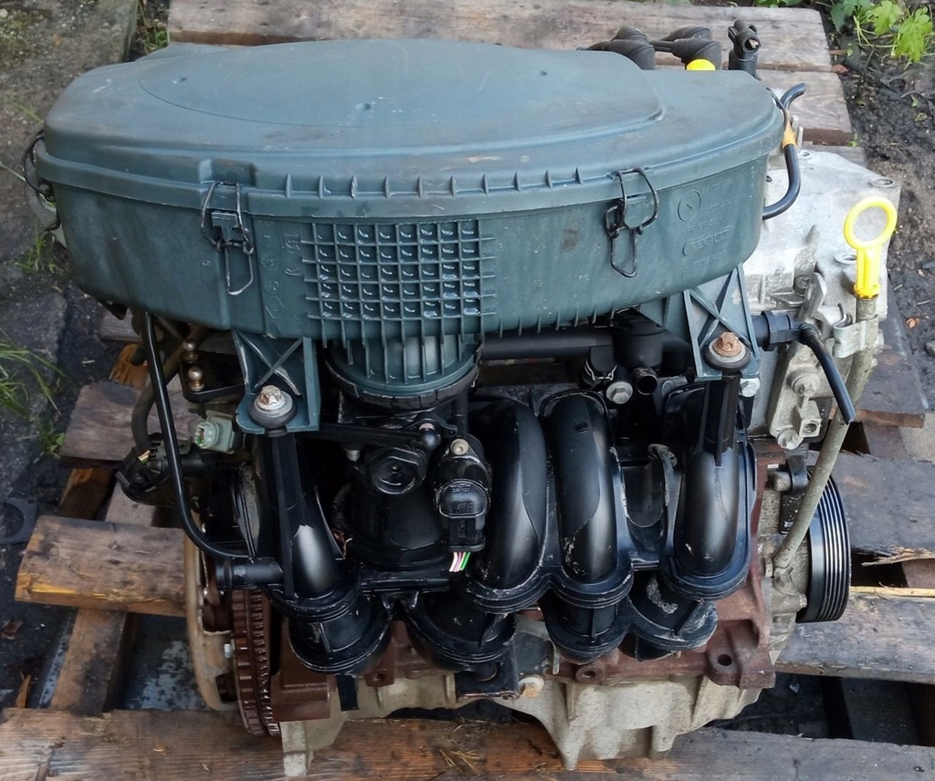 фото №6, Двигатель kompletny k7mf710 dacia logan -sandero 1,6 8v