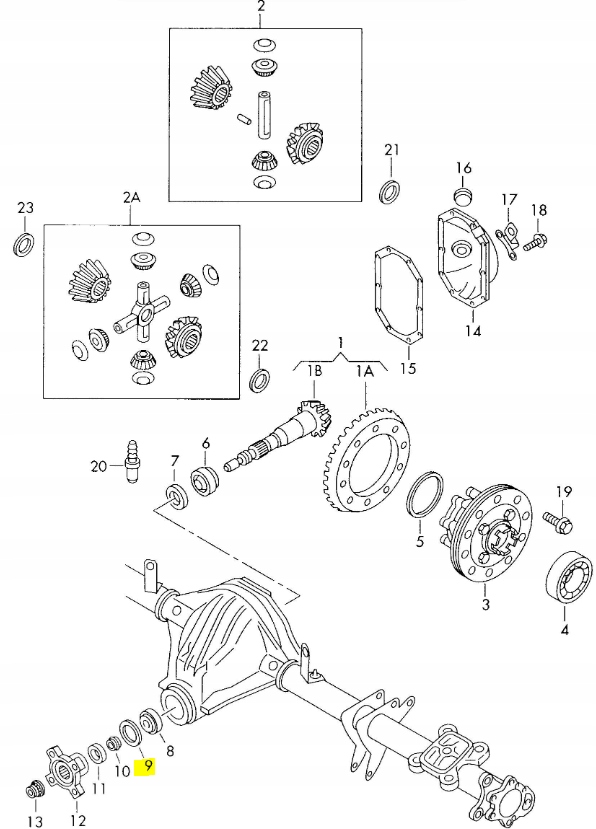 Подкладка регулировочный, дифференциал volkswagen crafter lt оригинальный номер 2d0525291k с Разборки