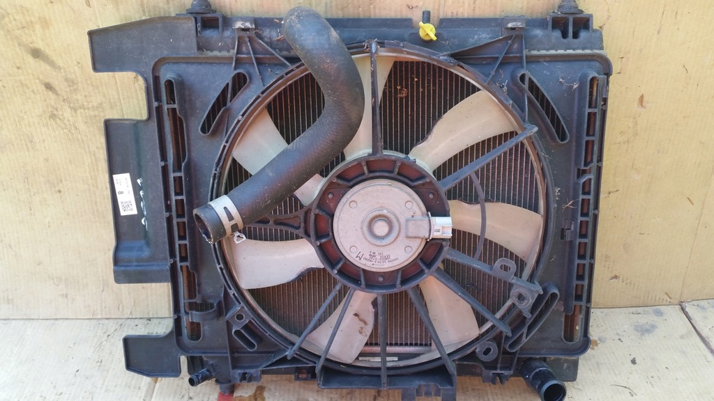 фото №4, Радіатор wody вентилятор toyota yaris d4d 1.4