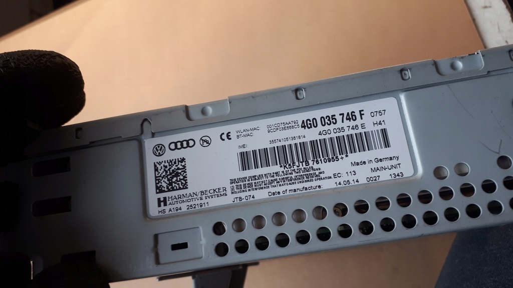 фото №8, A6 c7 4g мультимедіа блок станція mmi a7