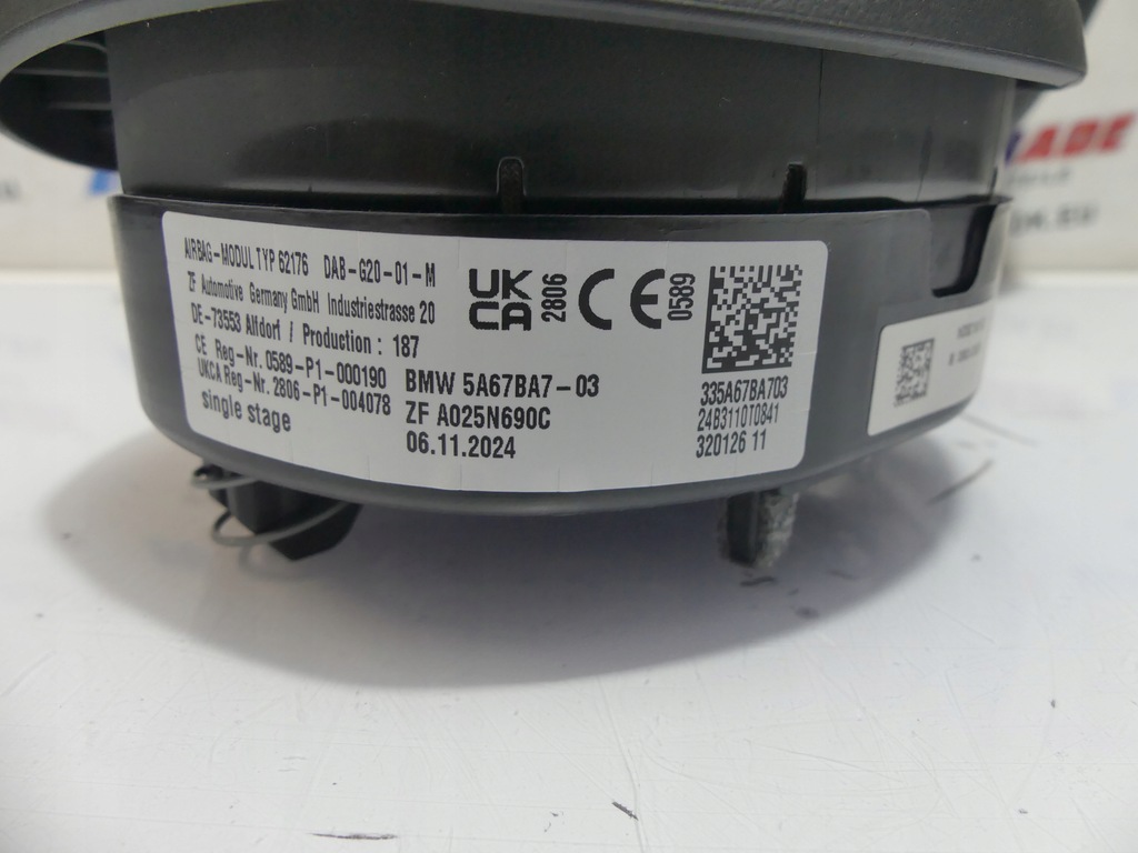 фото №13, Bmw f40 g20 g22 z4 mpakiet повітропровід подушка безпеки пелюстки перемикання