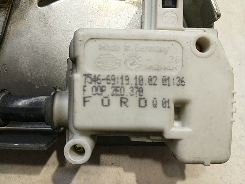 фото №9, Замок крышки mondeo mk3 2.0 tdci n43102ab