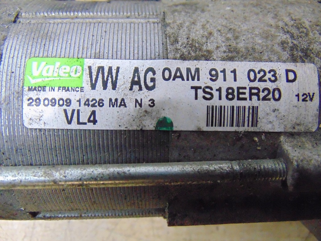 фото №11, Стартер vw golf vi 1.6 tdi 0am911023d