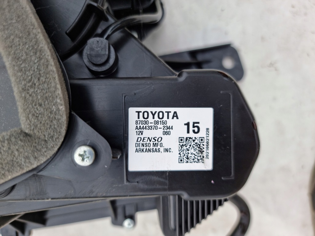 фото №8, Toyota sienna 2.5 hybrid xle отопитель задняя комплектная 2021-