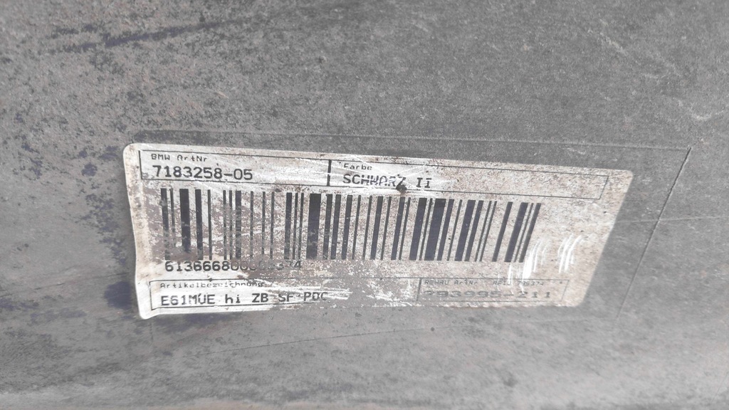 фото №14, Бампер задний bmw 5 e61 kombi pdc