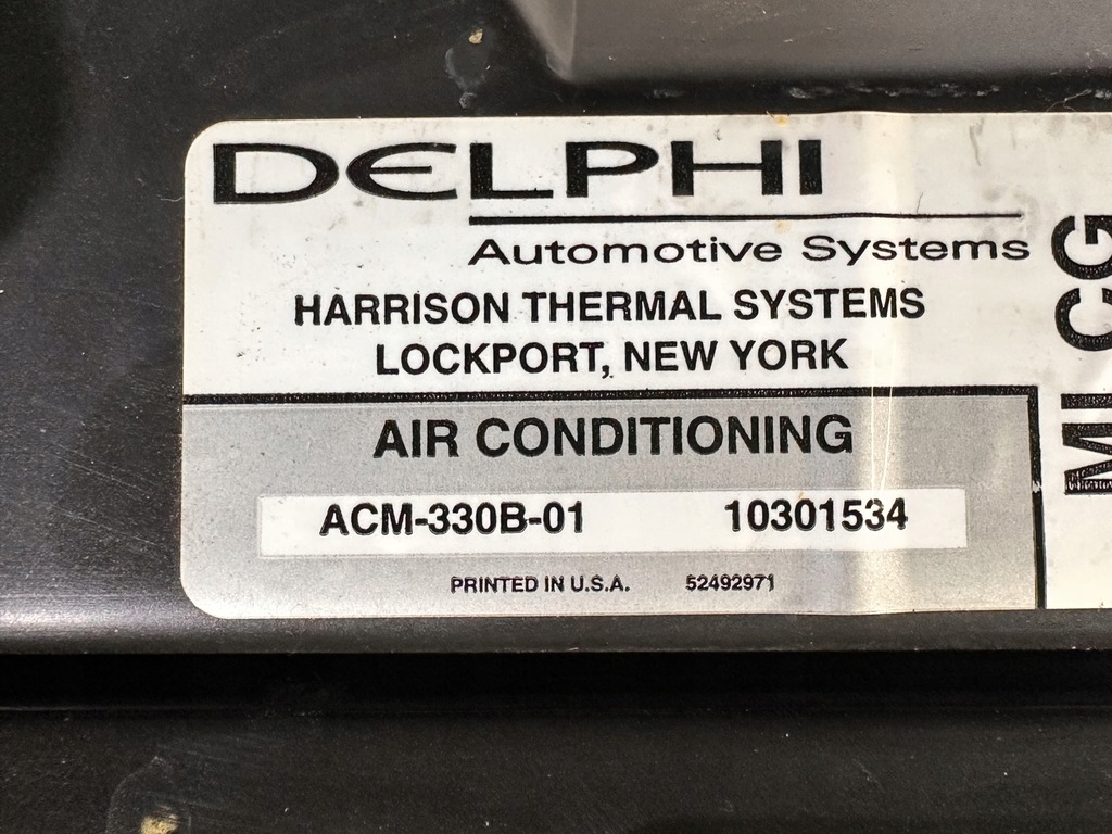 фото №11, Обігрівач повітря комплектна повітродувка chevrolet corvette c5 1997 - 2004