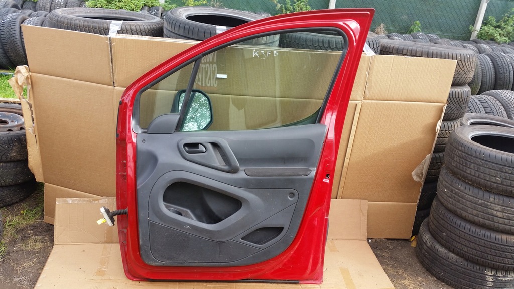 фото №6, Дверь правый перед peugeot partner ii kjfb