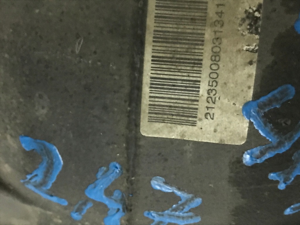 фото №6, Міст задній, диференціал mercedes w212 i = 2,47