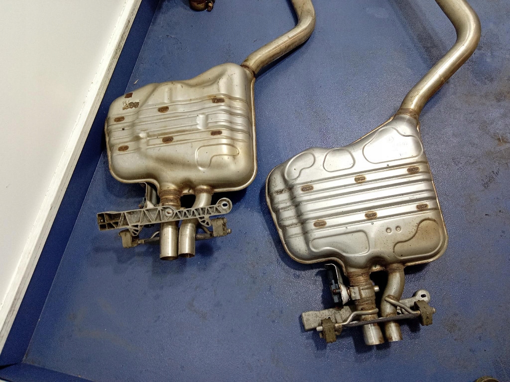 S klasa w223 4.0 v8 biturbo глушители выхлоп конечный средний a2234914400 Оригинал