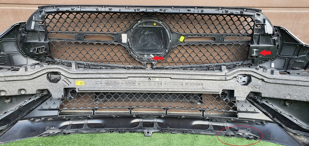 фото №12, Mercedes glc x254 254 amg бампер передній перед