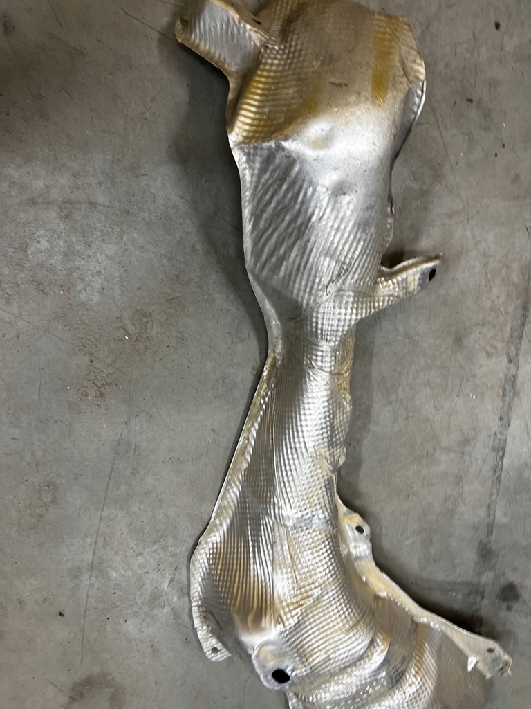 фото №3, Защита тепловая выхлоп подвеска renault espace v