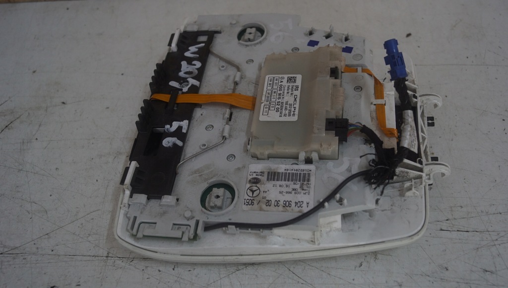 фото №10, Лампа стельовий mercedes c w204 a2049063002