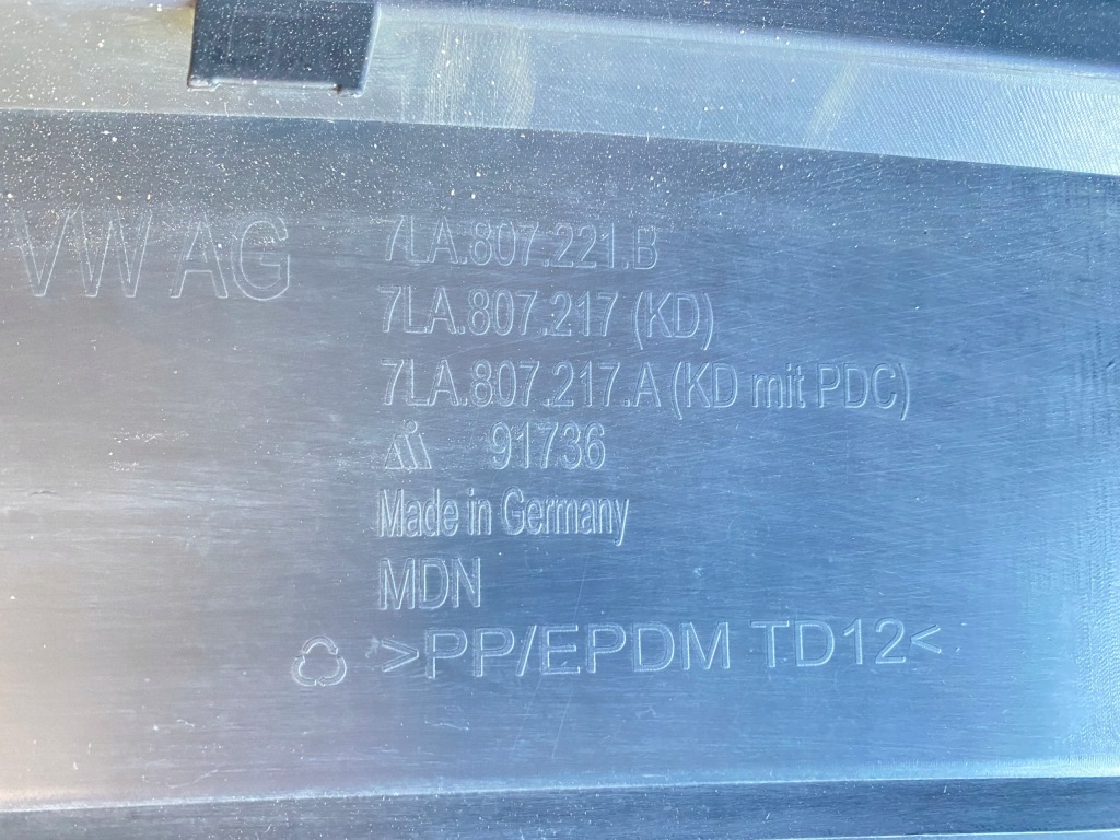 фото №13, Бампер передний перед vw t6 7la transporter lift 2019-