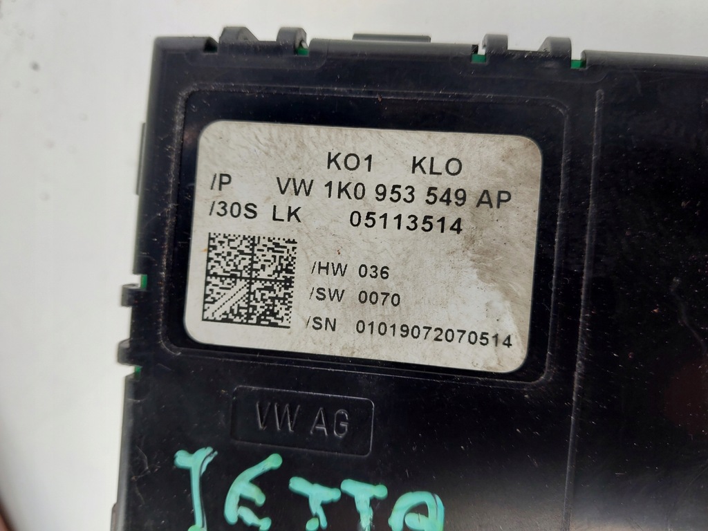 фото №5, Датчик kąta поворота 1k0953549ap vw jetta v