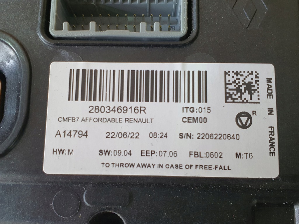 фото №7, Екран дисплей zoe ze clio v 5 280346916r