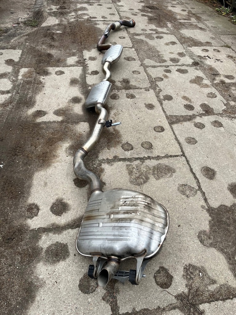 фото №1, Выхлоп kompletny mercedes w214 бензин 1