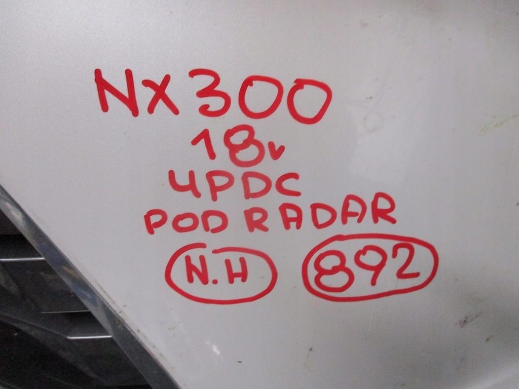 фото №12, Бампер lexus nx300 nx 300 18r 4 pdc pod радар передній перед