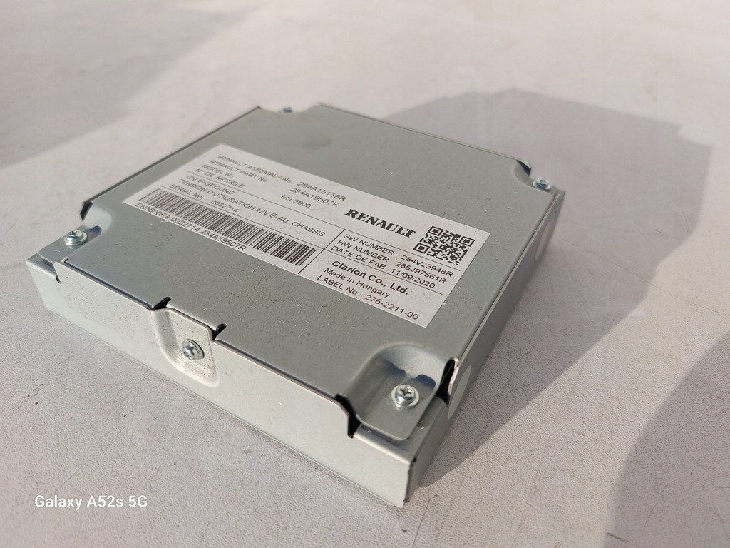 фото №1, Модуль радио nawigacko renault clio v eu