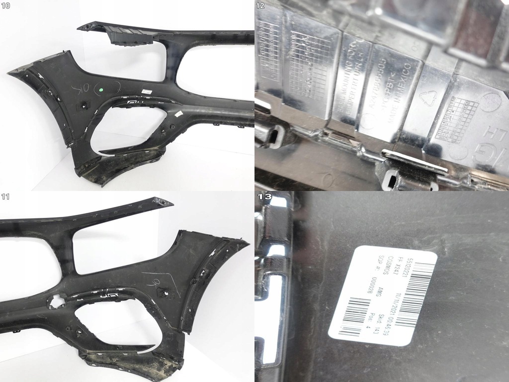 фото №11, Mercedes glb x247 amg 35 glb35 19- бампер перед pdc