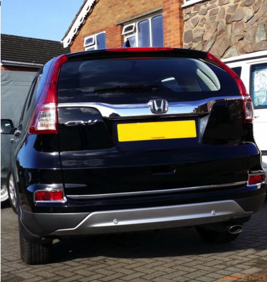 фото №11, Honda cr-v iv crv молдинг хром кришка багажника багажник задня