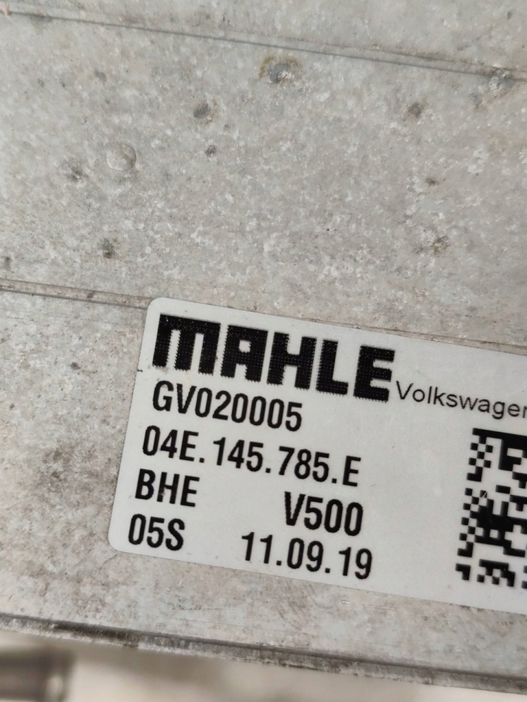 фото №6, Vw touran iii t-cross 1.5 tsi радиатор воздуха интеркулер водяной oryg