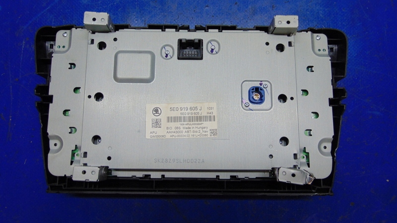 фото №4, Радио дисплей navi 5e0919605j skoda octavia iii 13-20r