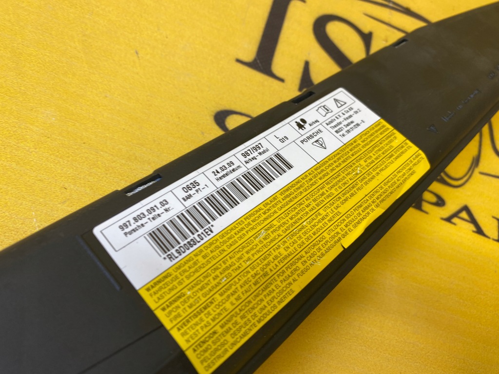 фото №5, Шторка безопасности подушка левая porsche 911 997 987