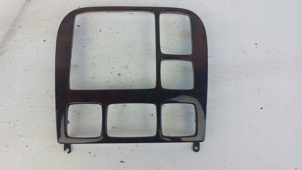 фото №1, Mercedes w220 рамка радио drewno