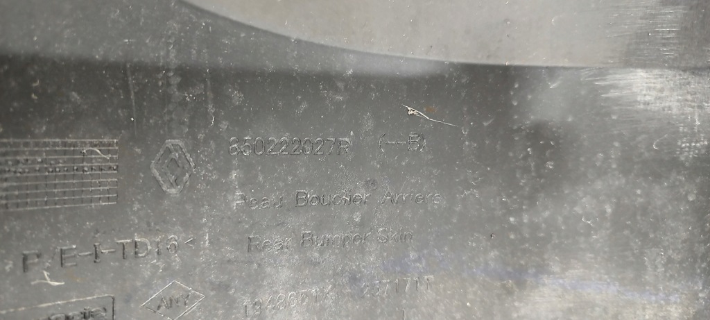 фото №10, Dacia duster ii 17-21 бампер 6 pdc держатели trqh