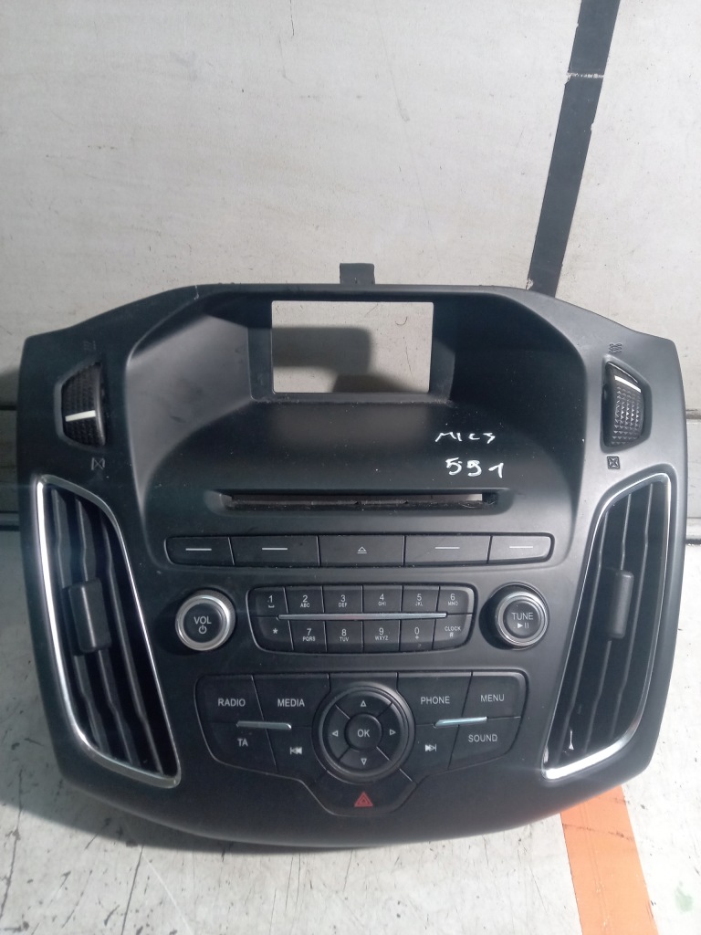 фото №2, Ford focus mk3 lift радіо панель дисплей