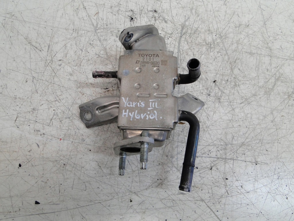 фото №1, Toyota yaris iii гібрид радіатор вихлопних газів