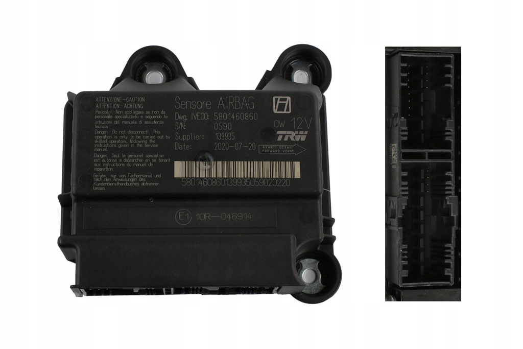 фото №1, Блок управления подушки безопасности воздушной iveco daily 14