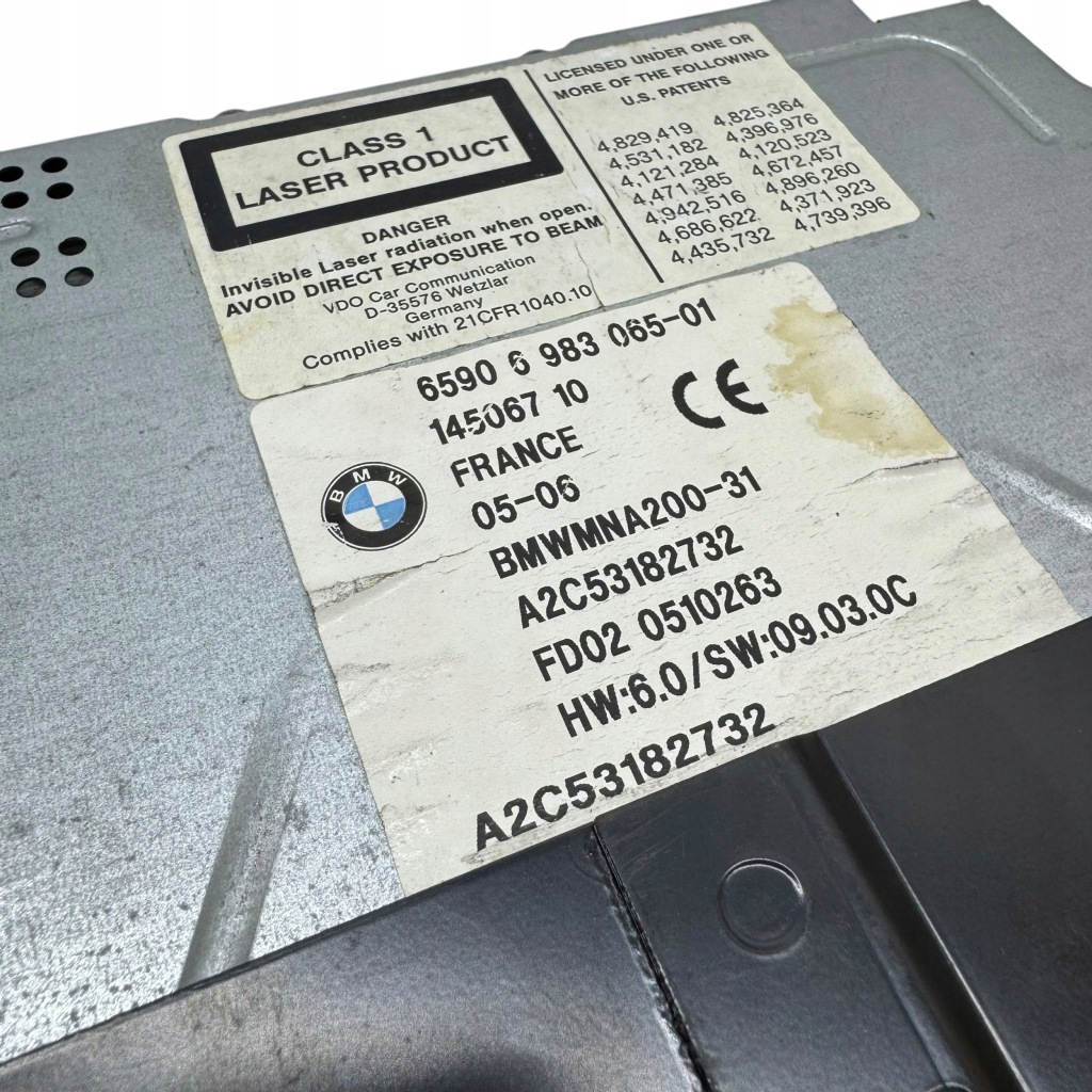 фото №10, Bmw 7 e65 e66 2005 считыватель навигации 6983065