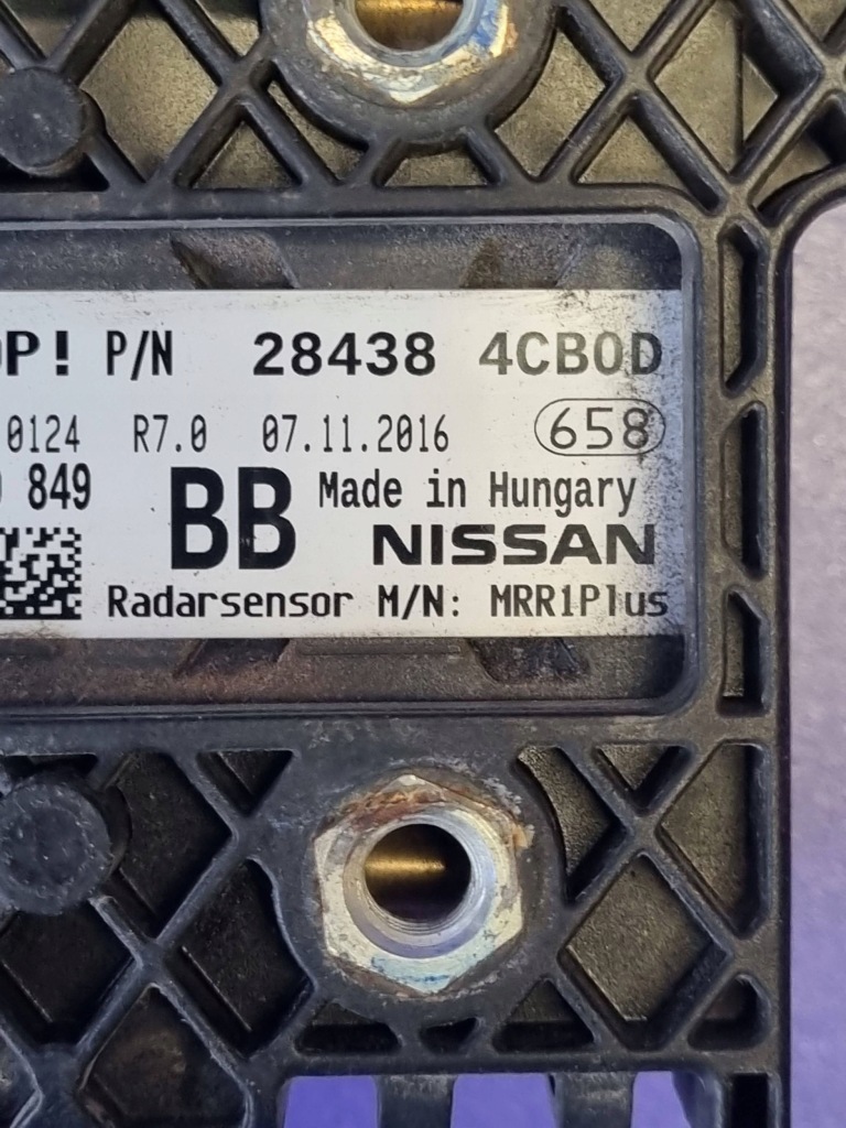 фото №4, Nissan x-trail радар 0203300849 28438 4cbod t32