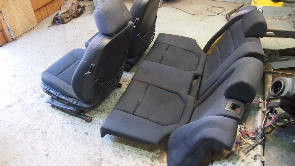 фото №11, Bmw e36 compact сиденья сиденья заднее сиденье с fotelikami