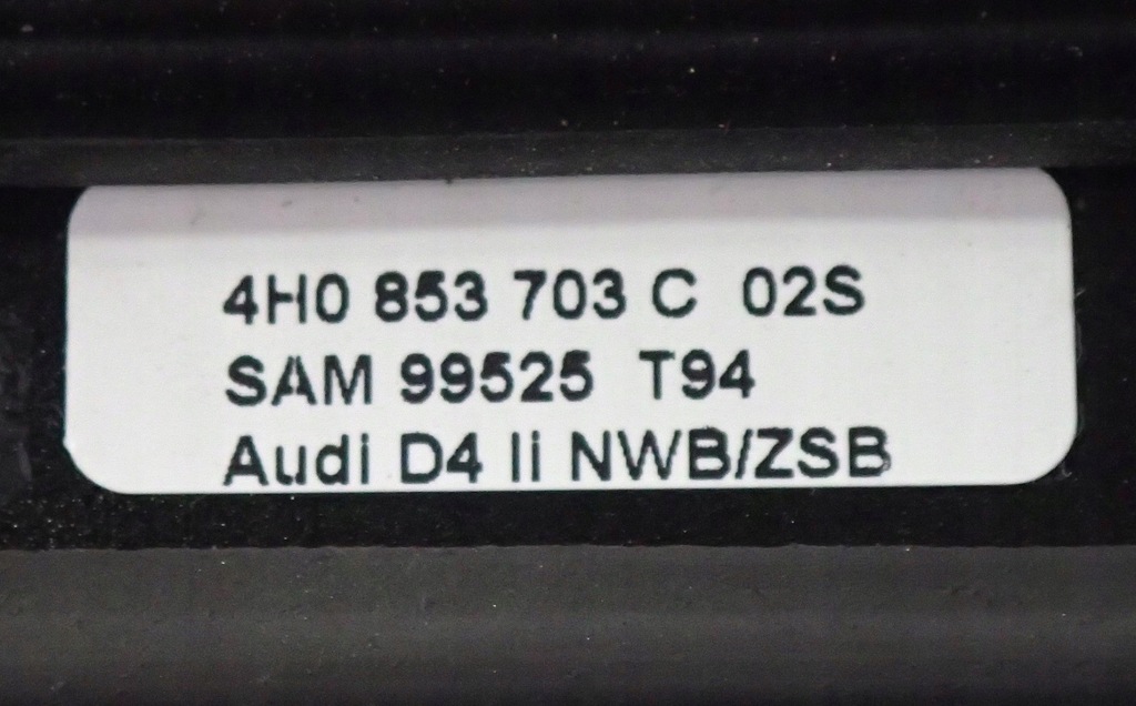 фото №8, Молдинг кузовная крыша 4h0853703 audi a8 d4 lift