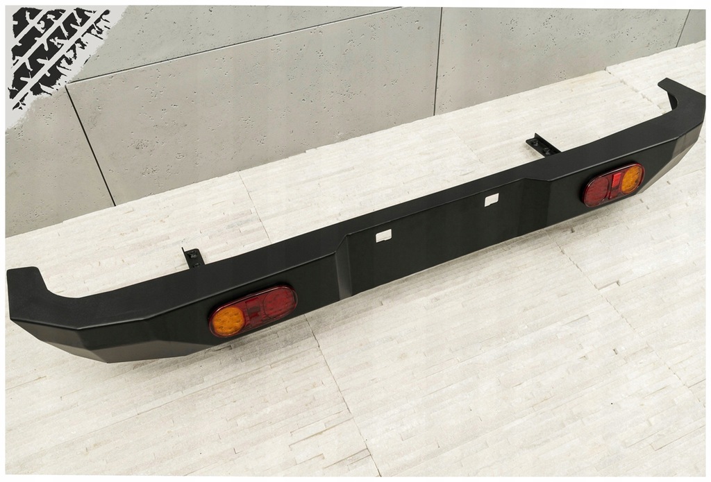 фото №13, Suzuki jimny 18+ бампер задний сталь + свет led