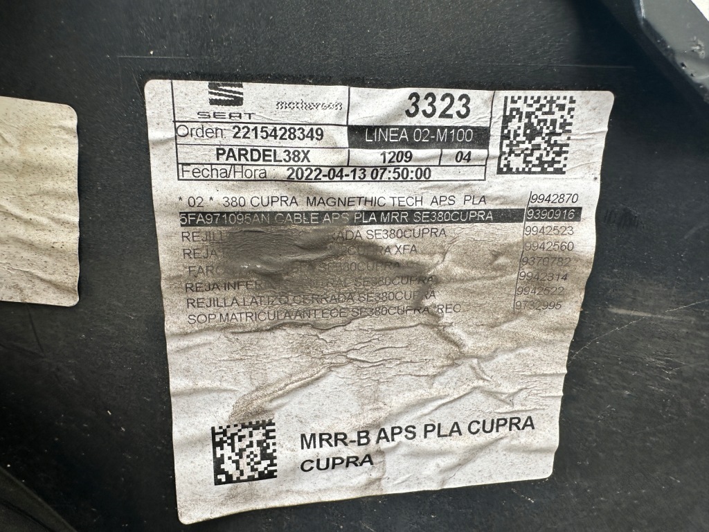 фото №10, Бампер seat leon iv 4 cupra перед передний