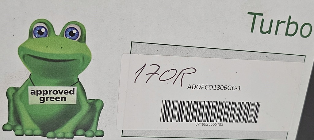 фото №9, Турбіна турбонагнітач fiat 500 punto panda qubo cinquecento 1.3 jtd sjtd