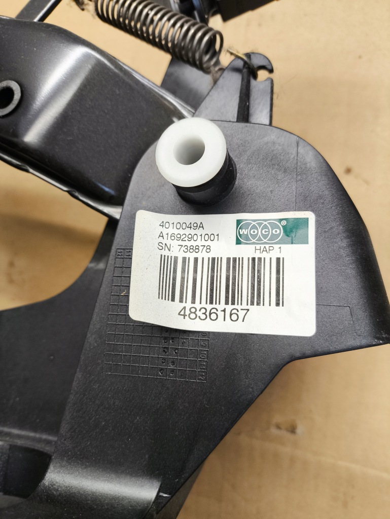 Mercedes w169 w169 педаль тормоза автоматическая коробка передач a1692901001 ? Недорого