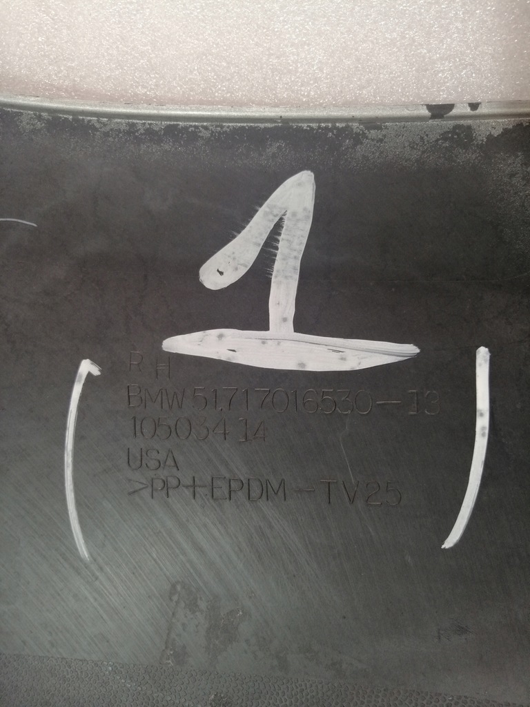 фото №10, Правая молдинг порог bmw z4 e85 2003-2008 51717016530