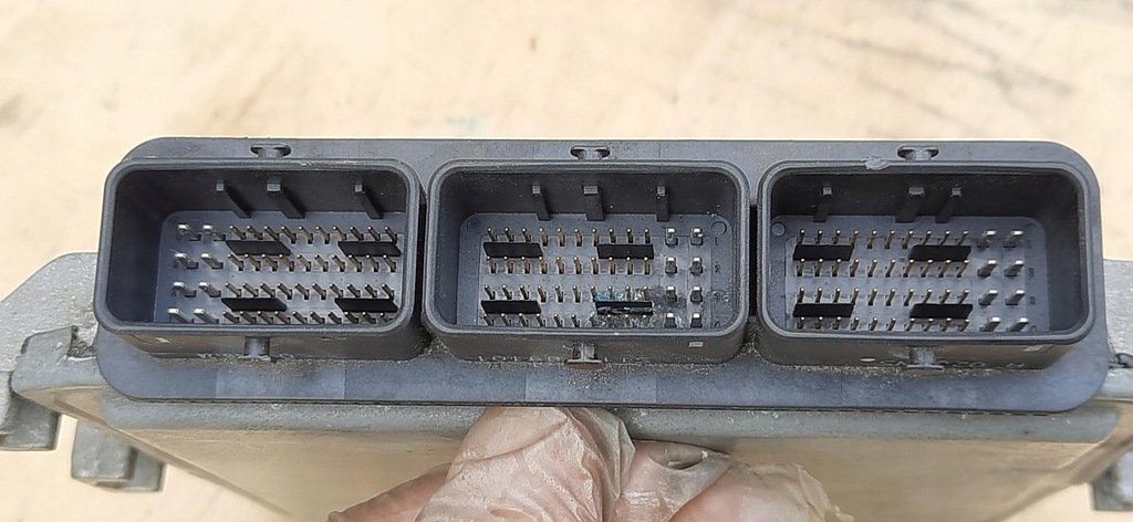 фото №7, Блок управления двигателя бортовой компьютер 2.7 ecu land rover discovery iii 5ws40061f